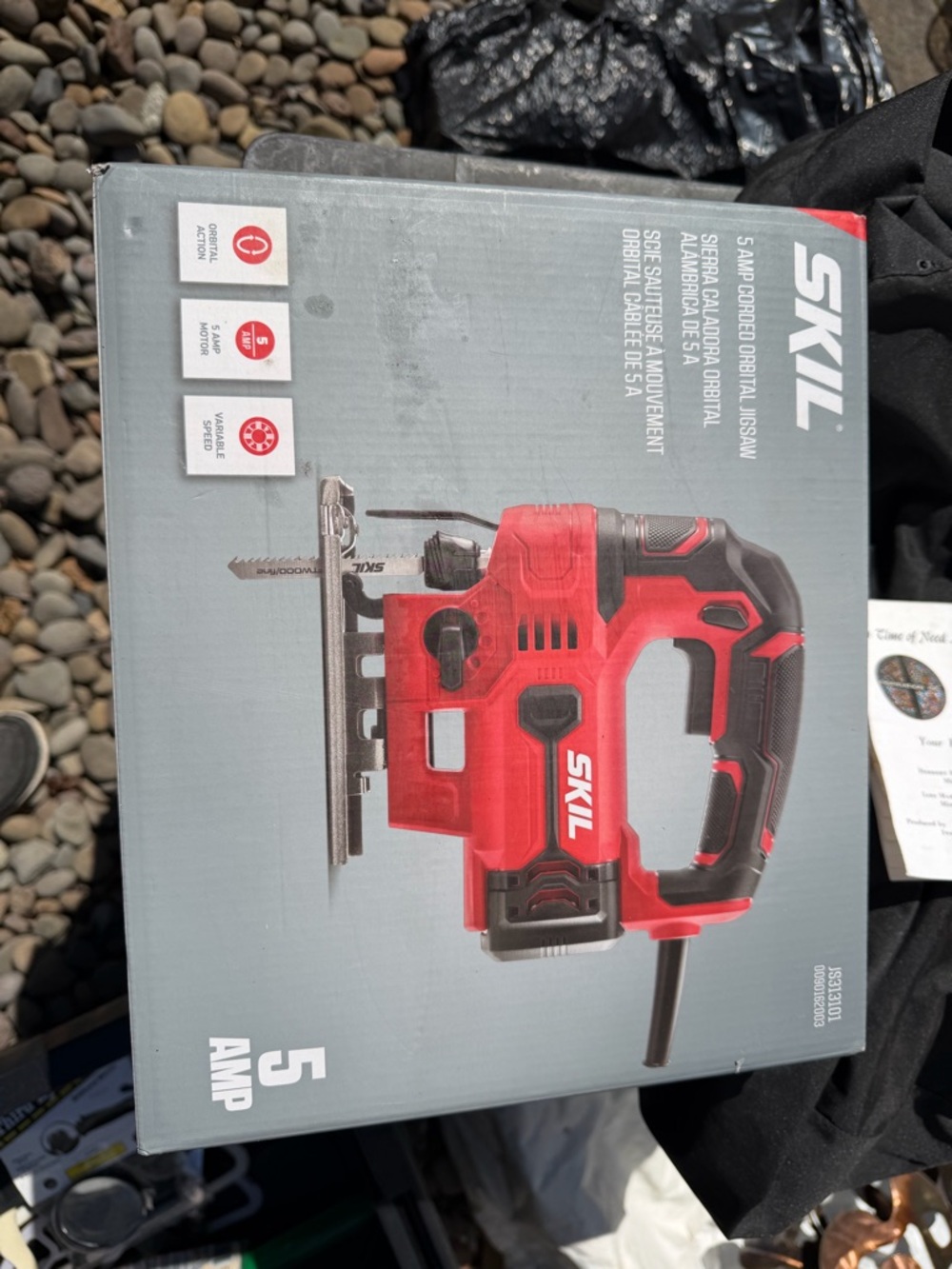 Skil 5 Amp Red Corded Jigsaw